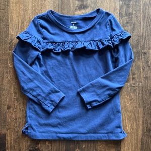 Carter’s long sleeved ruffle top